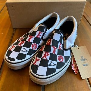 Unisex VANS x Vivienne Westwood Classic Slip-Ons